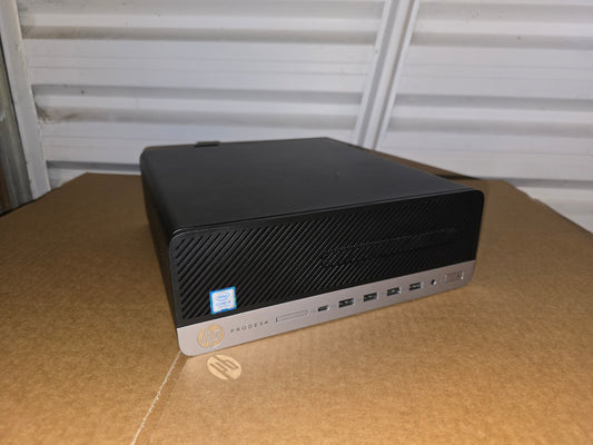 HP ProDesk 600 G3 SFF - Core i7 7500, NO RAM, NO SSD, Windows PRO - SALVAGE YARD
